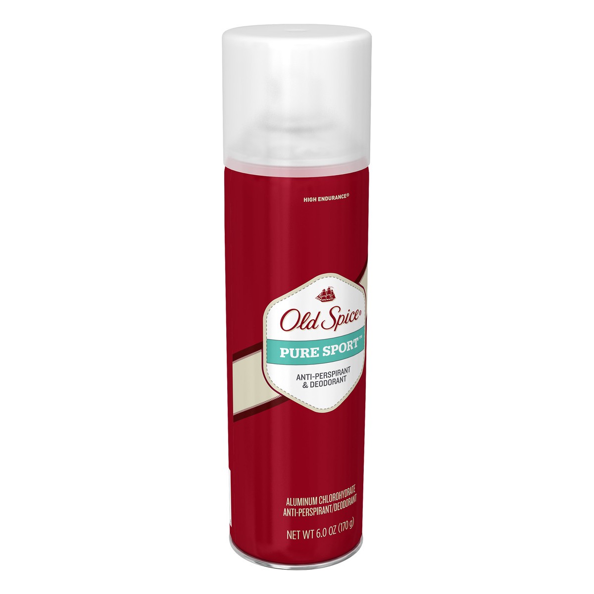 slide 2 of 7, Old Spice High Endurance Pure Sport Anti-Perspirant/Deodorant 6 oz, 6 oz