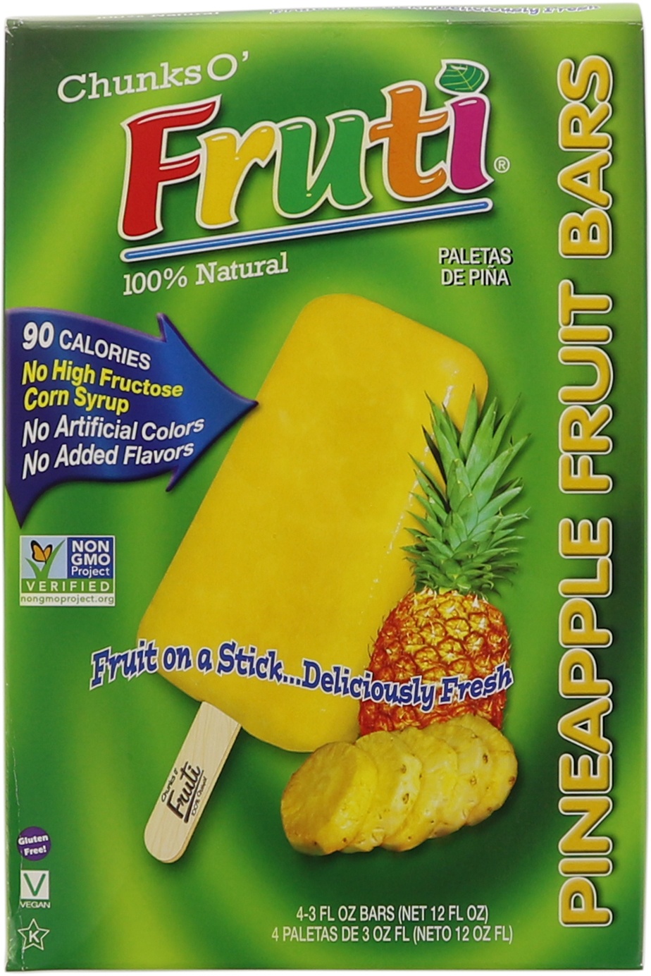 slide 1 of 1, Fruti Pina Fruit Bar, 1 ct