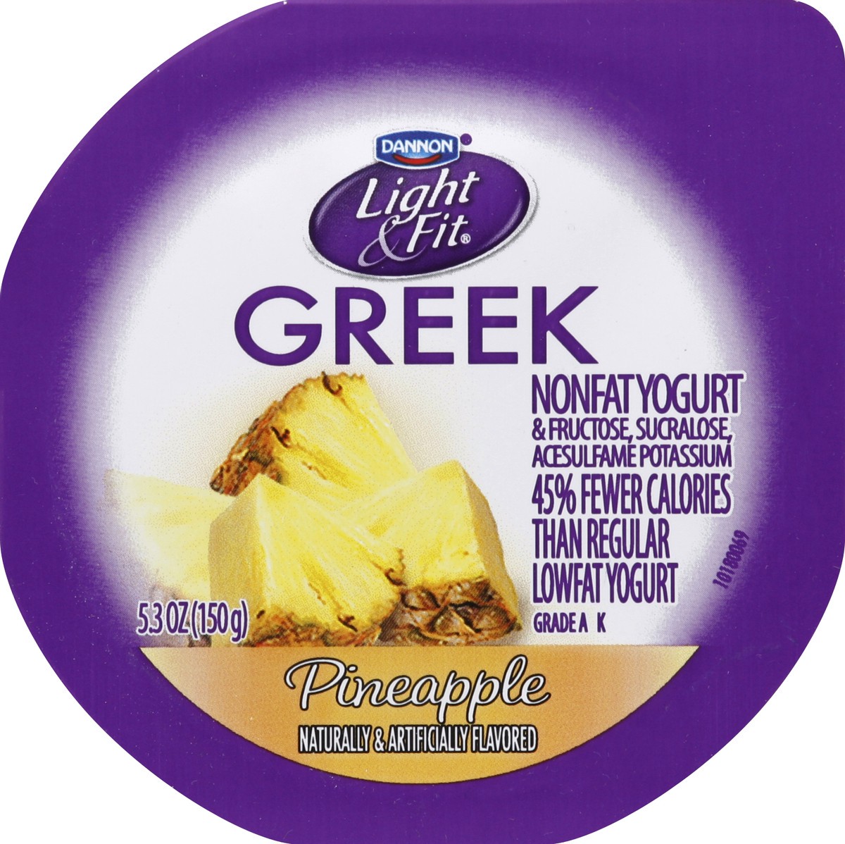 slide 2 of 3, Light & Fit Yogurt - 5.3 oz, 5.3 oz