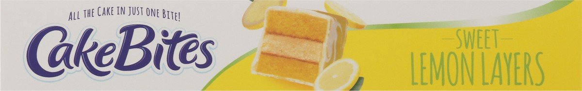 slide 4 of 9, Cakebites Sweet Lemon Layers Cake Snacks, 8 oz