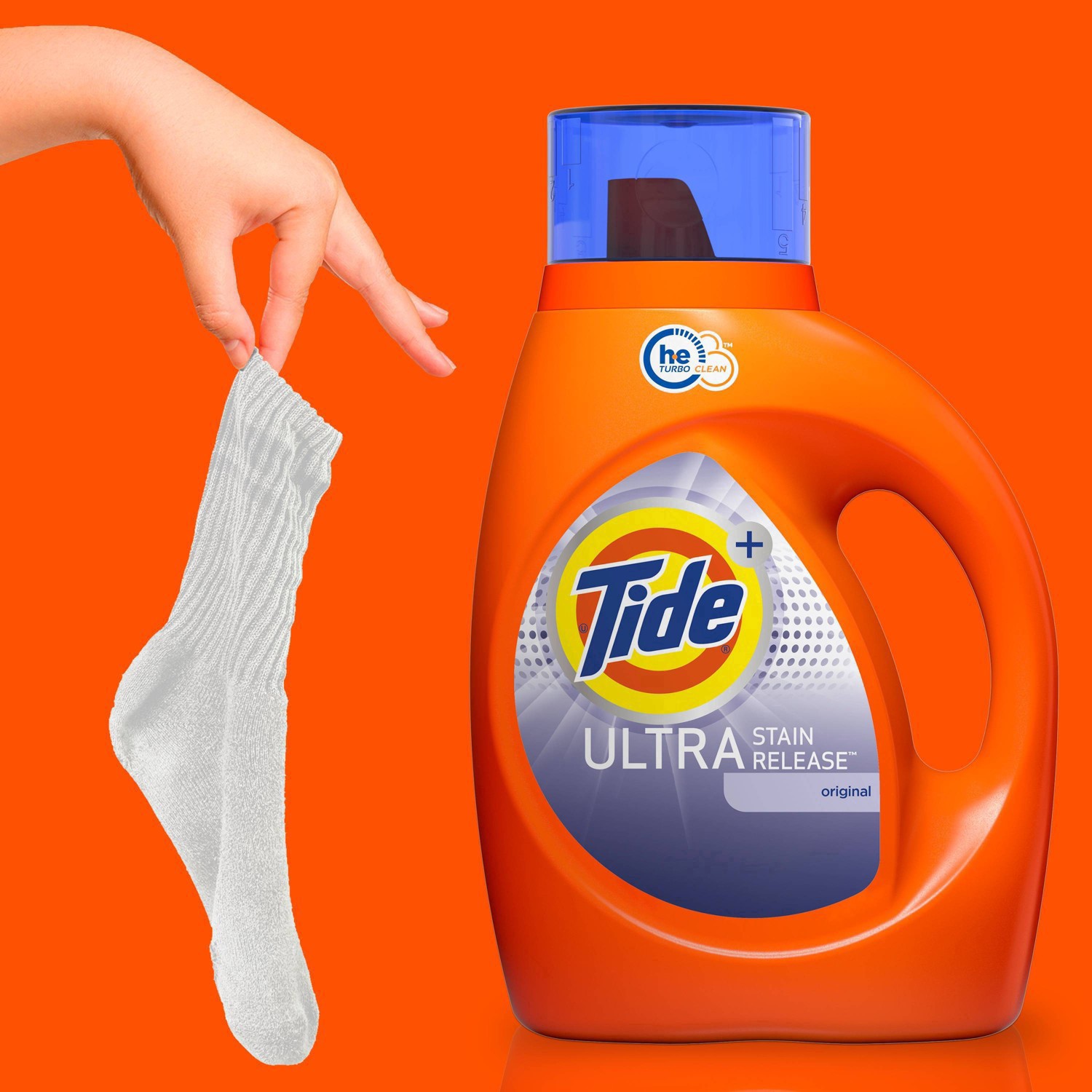 slide 14 of 110, Tide Ultra Stain Release Liquid Laundry Detergent, Original, 48 loads, 92 fl oz, HE Compatible, 92 fl oz