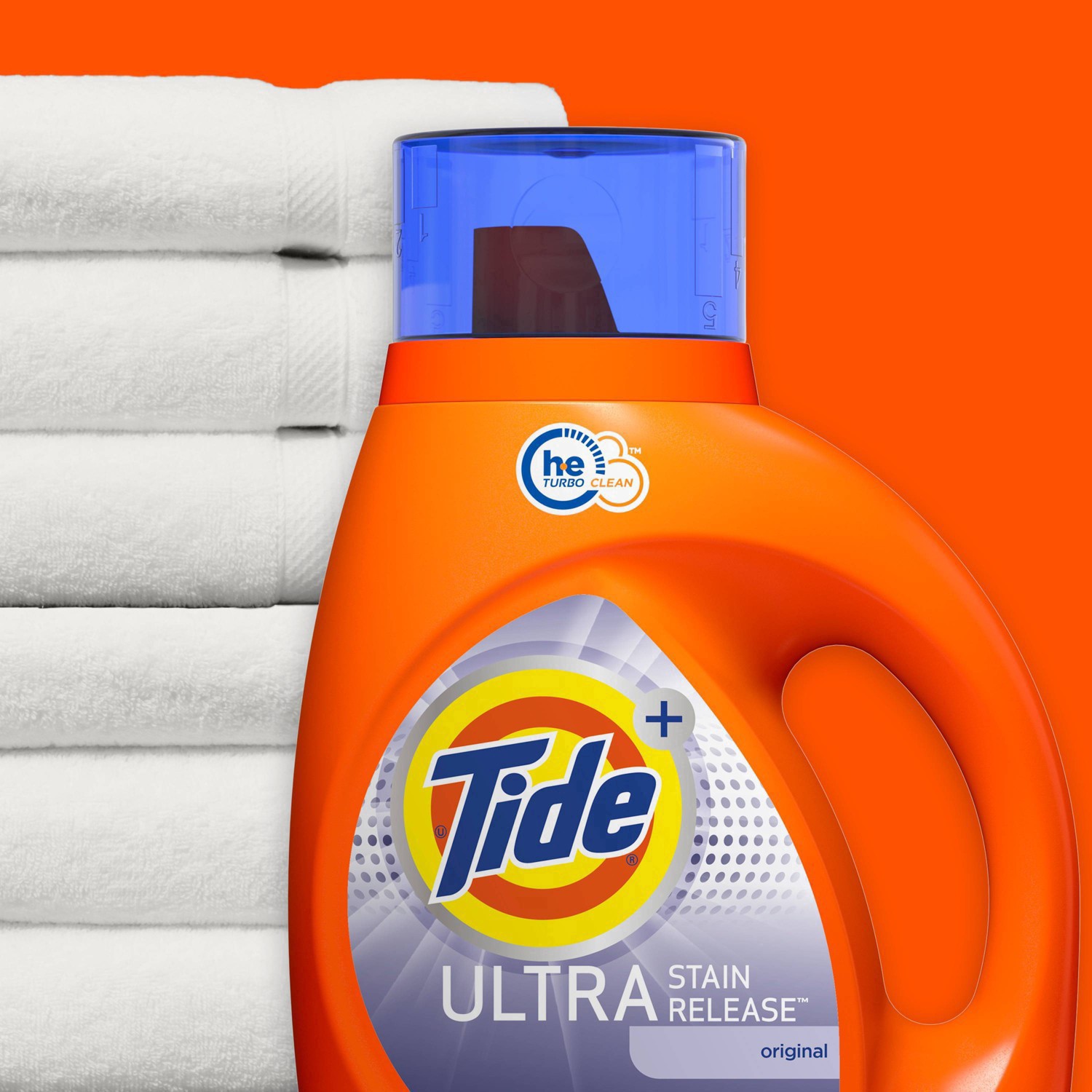 slide 74 of 110, Tide Ultra Stain Release Liquid Laundry Detergent, Original, 48 loads, 92 fl oz, HE Compatible, 92 fl oz