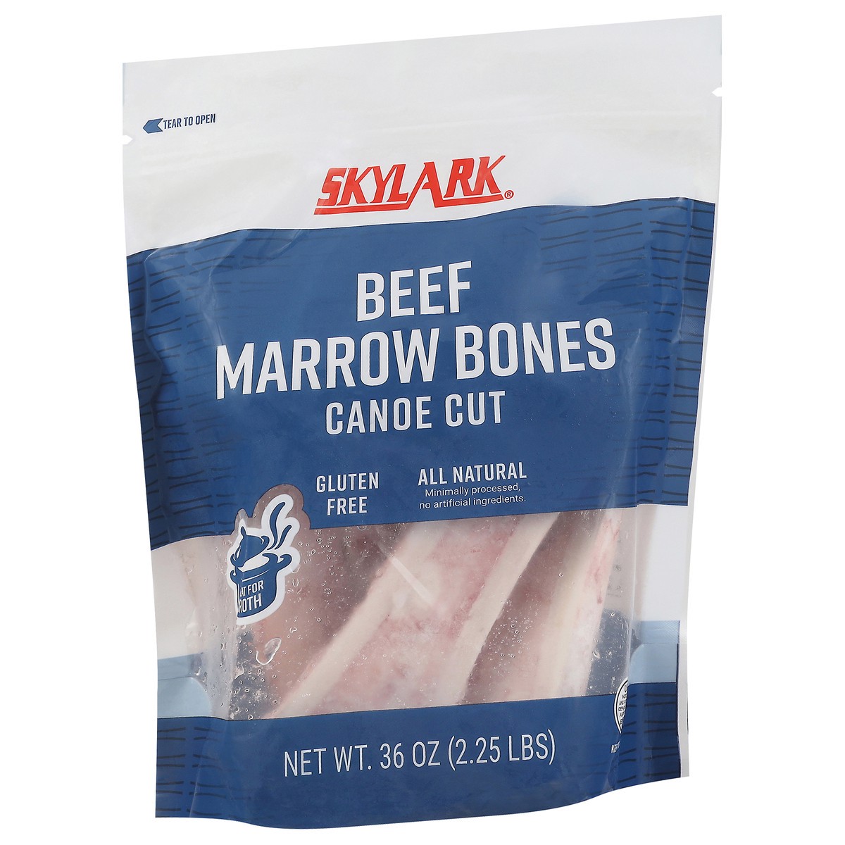 slide 5 of 13, Skylark Canoe Cut Beef Marrow Bones 36 oz, 36 oz