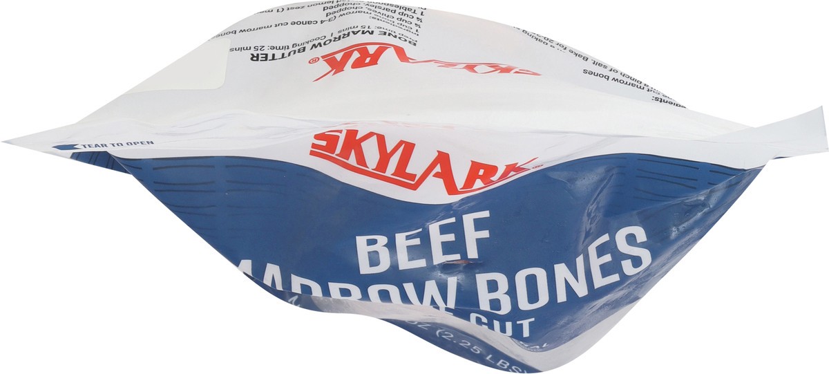 slide 6 of 13, Skylark Canoe Cut Beef Marrow Bones 36 oz, 36 oz