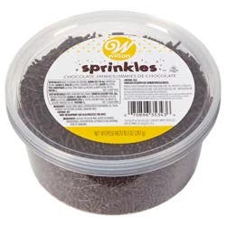 Wilton CHOCOLATE JIMMIES TUB 10.5 OZ