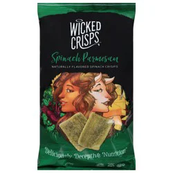 Wicked Crisps Spinach Parmesan Crisps 4 oz