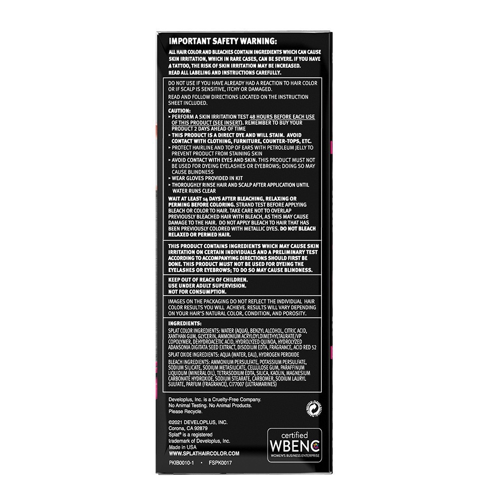 slide 4 of 4, Splat Pink Fetish, 1 ct