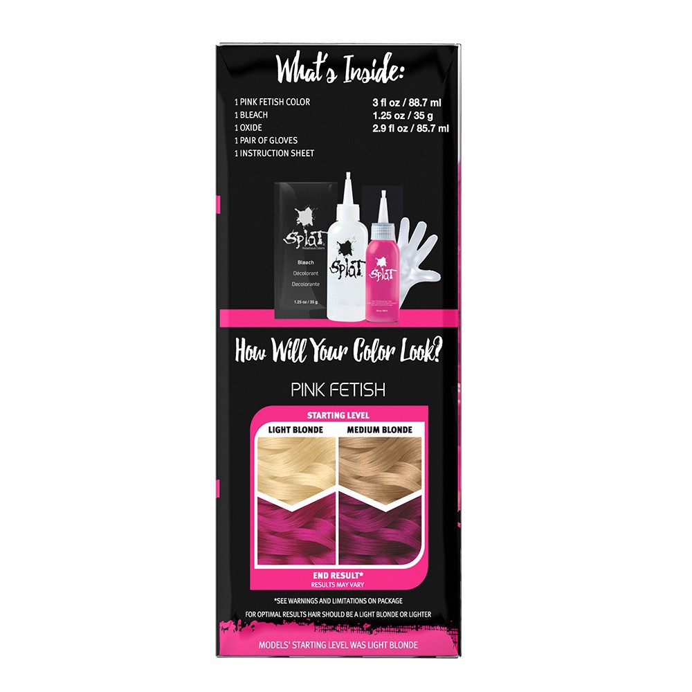 slide 3 of 4, Splat Pink Fetish, 1 ct