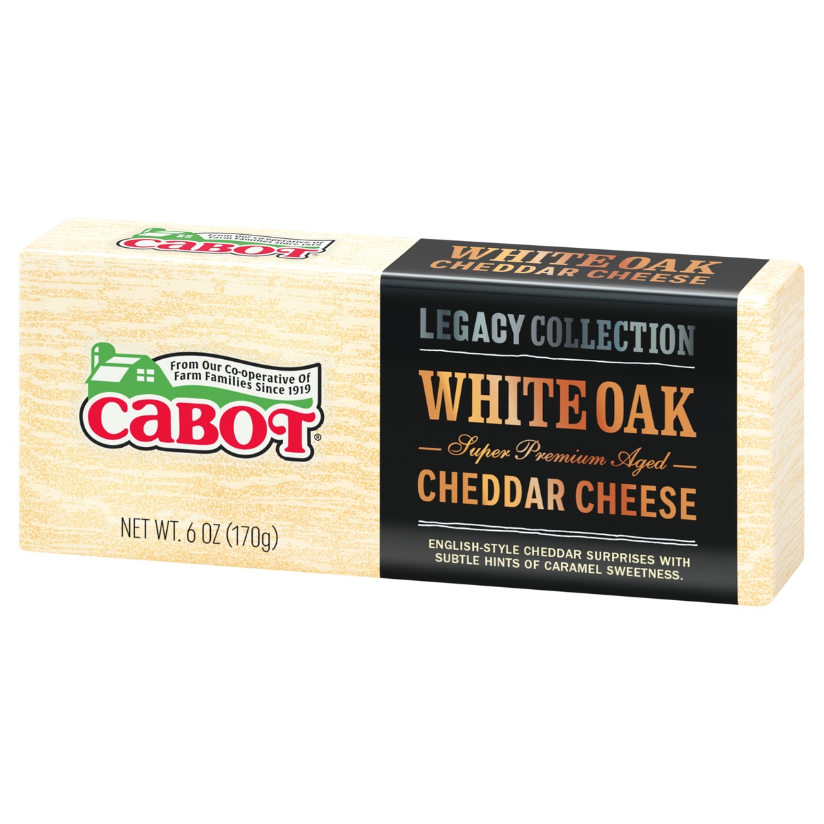 Cabot Legacy Collection Super Premium Aged White Oak Cheddar Cheese 6 ...