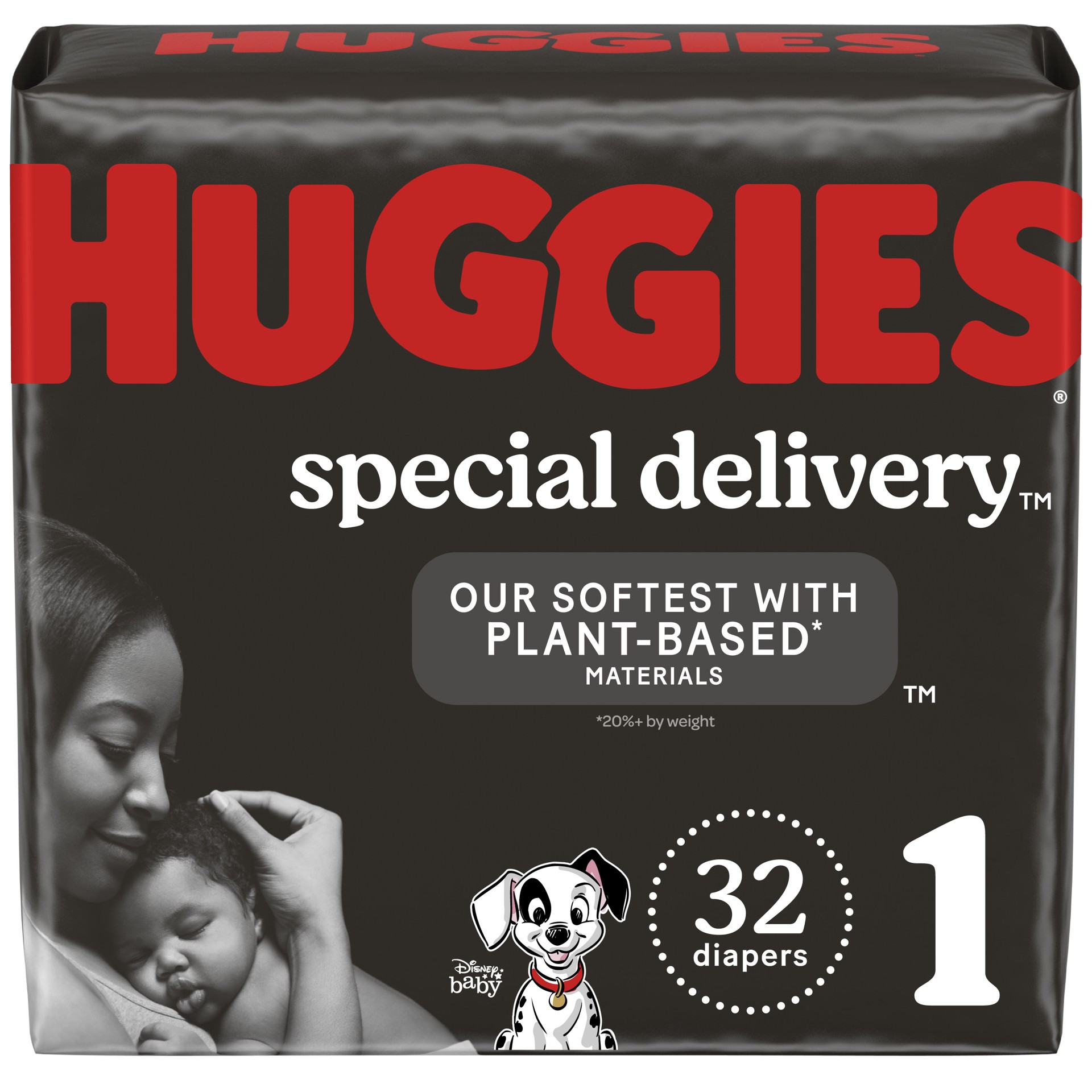 slide 1 of 1, Huggies Special Delivry Diaper Size 1, 32 ct