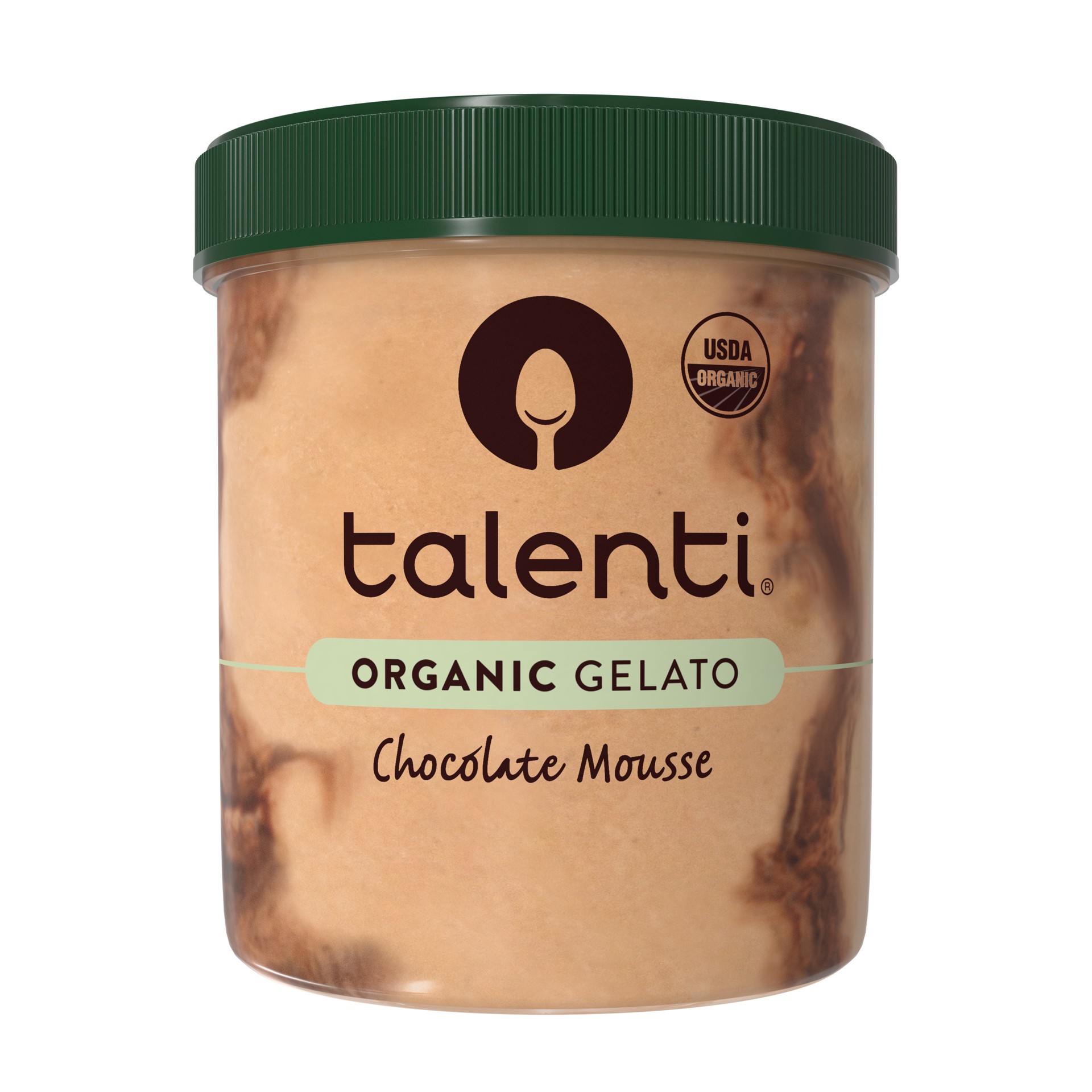 slide 1 of 4, Talenti Organic Gelato Chocolate Mousse, 1 pint, 1 pint