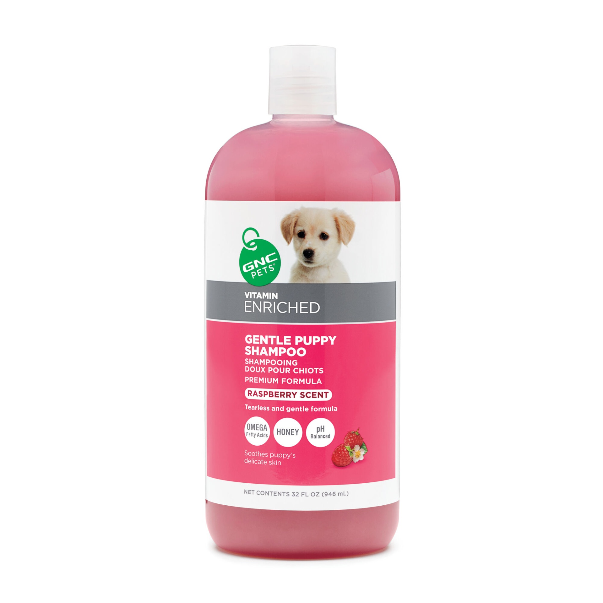 slide 1 of 1, GNC Pets Gentle Puppy Shampoo - Radiant Raspberry Scent, 32 oz