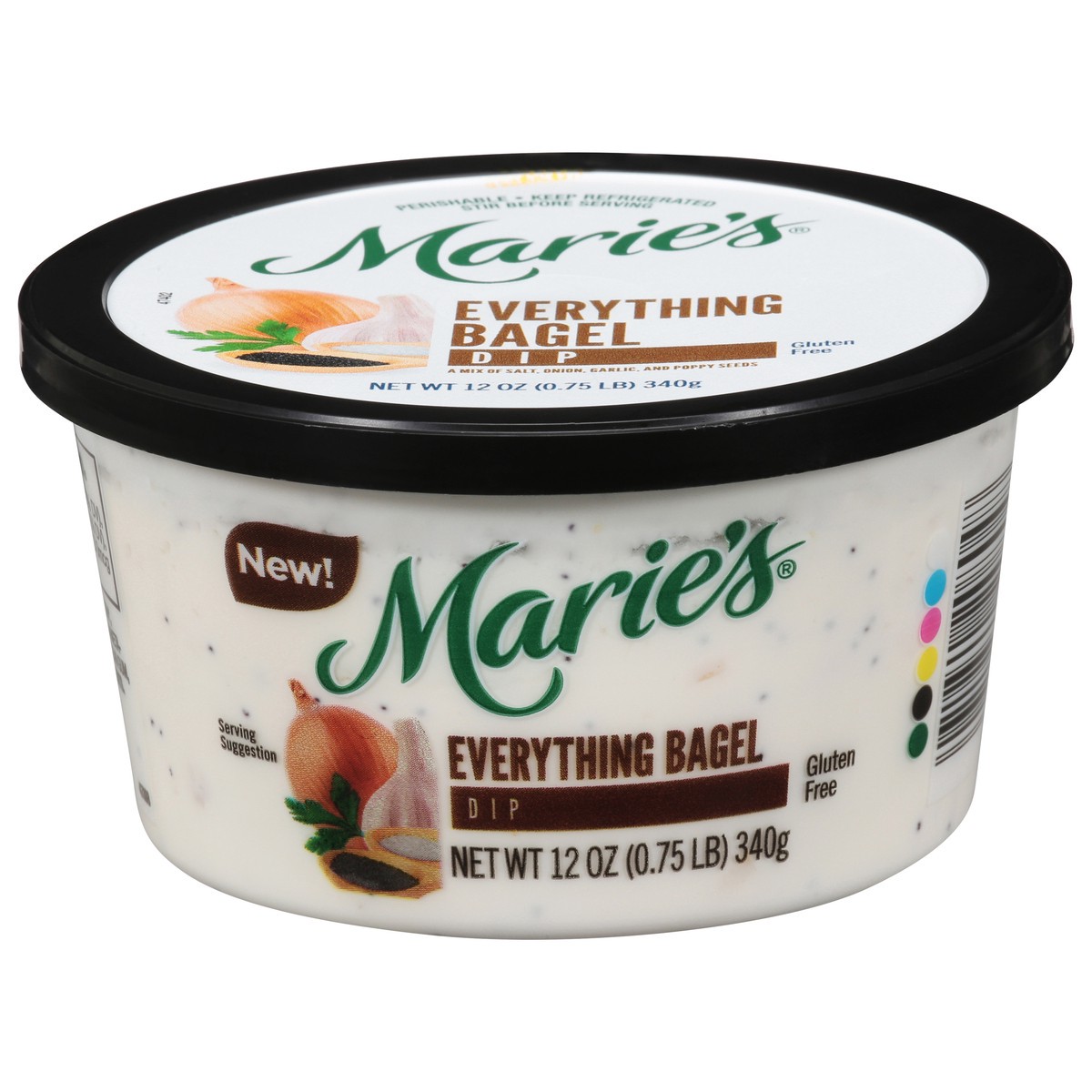 slide 1 of 4, Marie's Creamy Ranch Dip, 12 oz