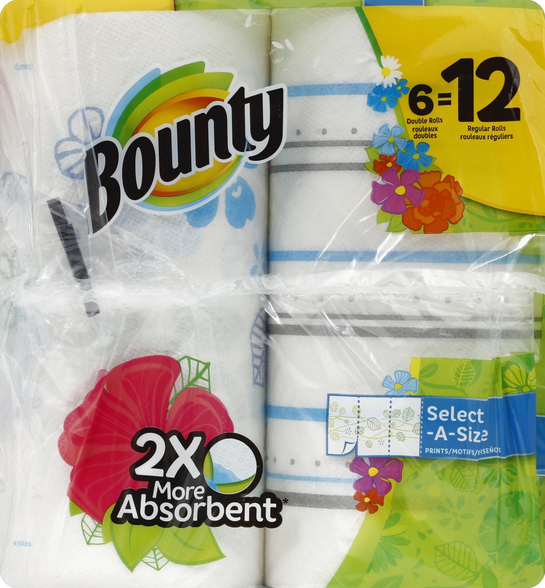 slide 4 of 5, Bounty Paper Towels 6 ea, 6 ct