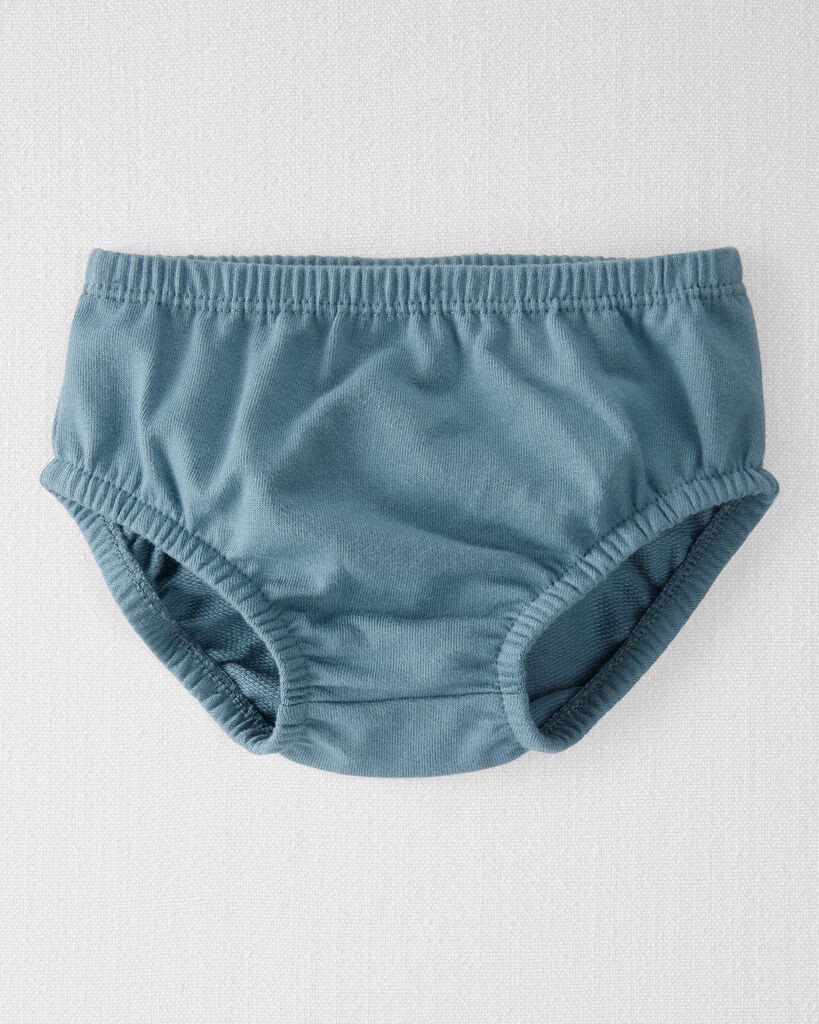 slide 2 of 5, Littleplanet Baby Organic Cotton Pocket Dress in Cottage Blue Cottage Blue 24M, 1 ct