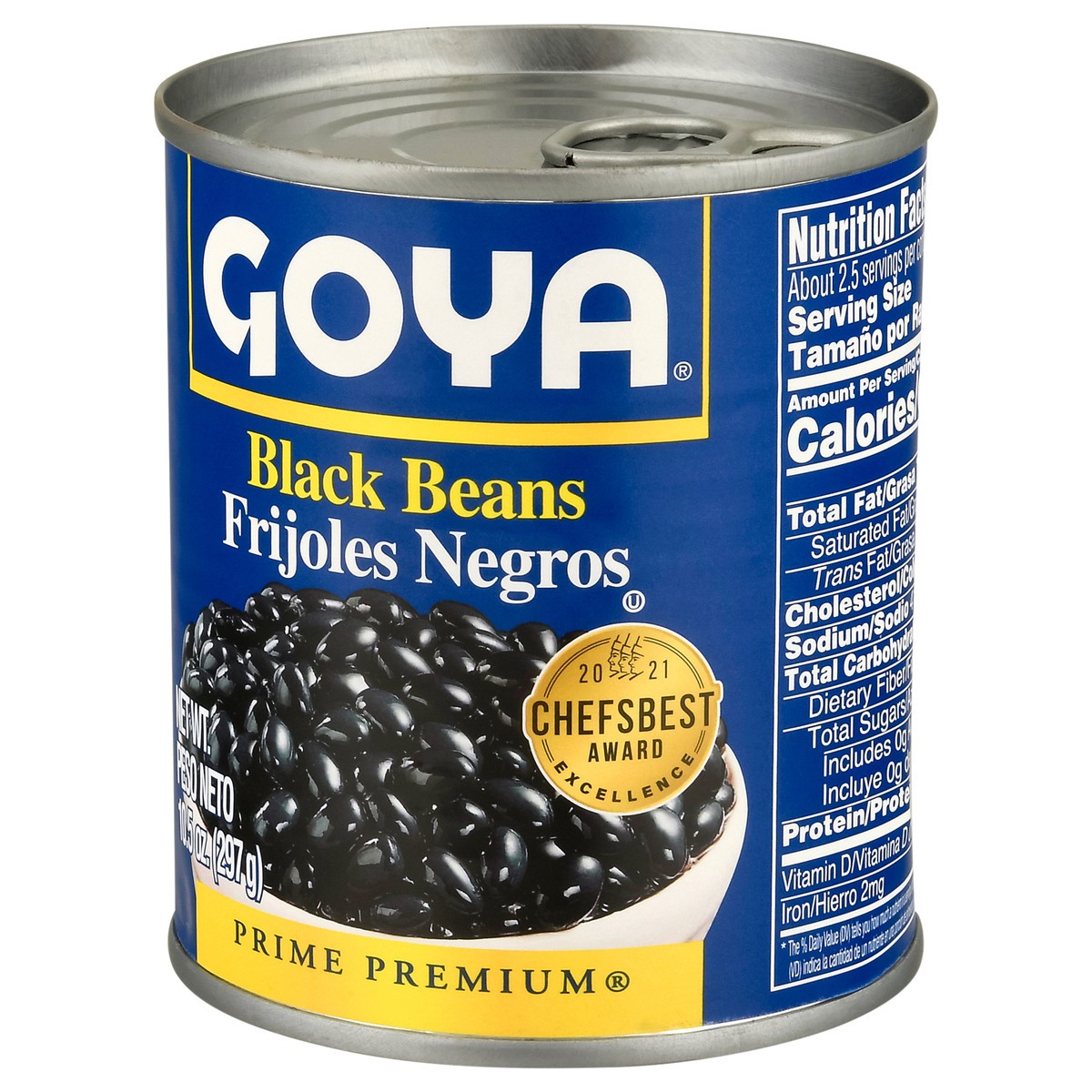 slide 2 of 4, Goya Prime Premium Black Beans 10.5 oz, 10.5 oz