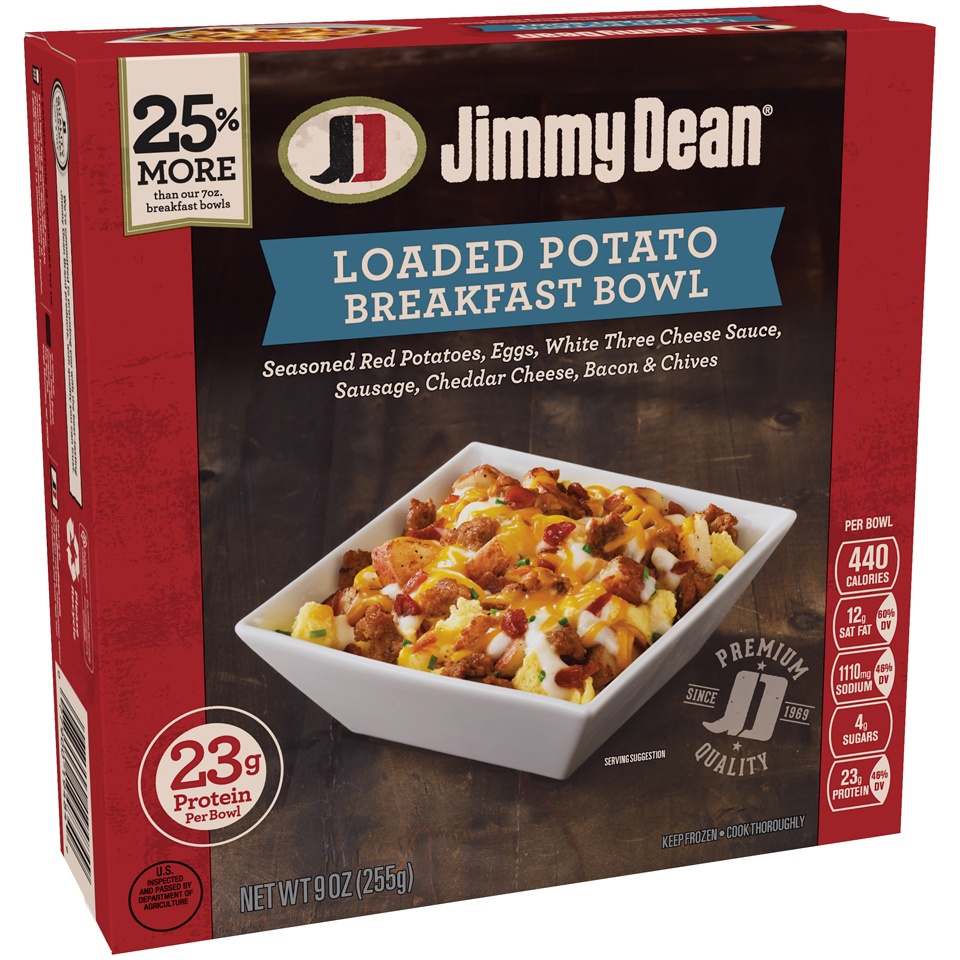 Jimmy Dean Loaded Potato Breakfast Bowl 9 oz Shipt