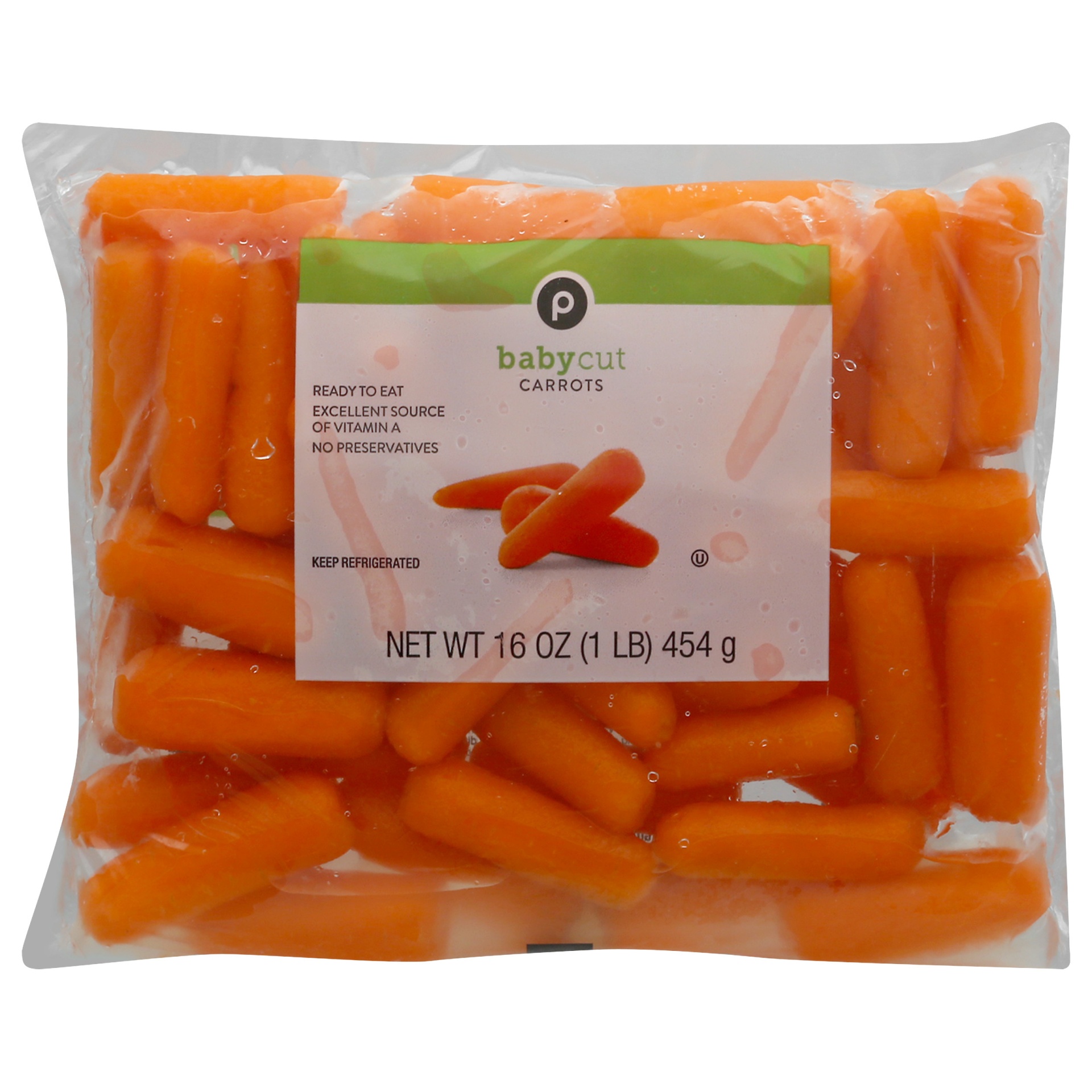 slide 1 of 1, Publix Baby Cut Carrots, 16 oz