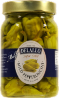 slide 1 of 1, DeLallo Super Select Mild Pepperoncini, 16 oz