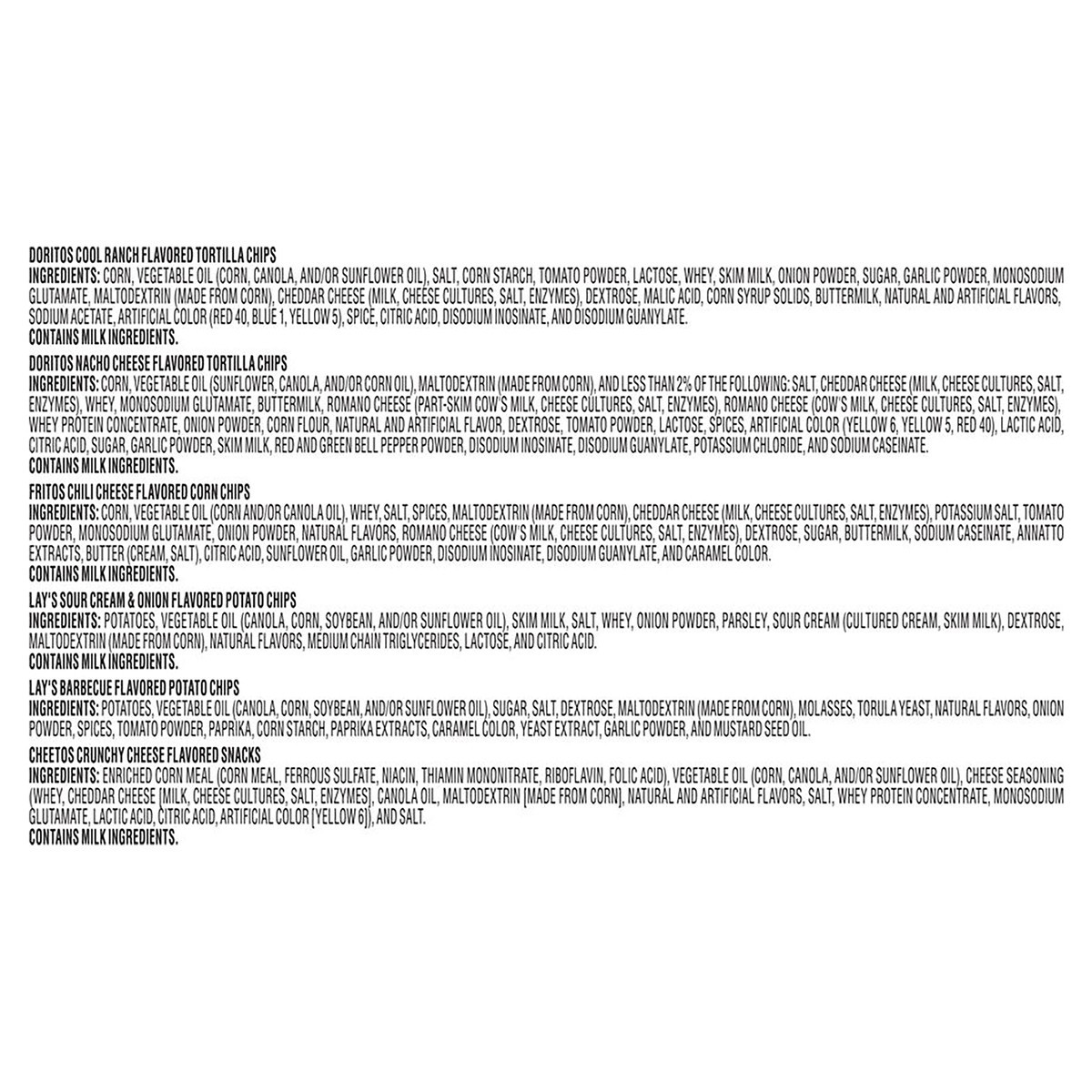 slide 9 of 11, Frito-Lay Flavor Mix, 18 ct