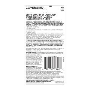 slide 68 of 127, Covergirl Clump Crusher Water Resistant Mascara by lashblast 0.44 fl oz, 0.44 fl oz