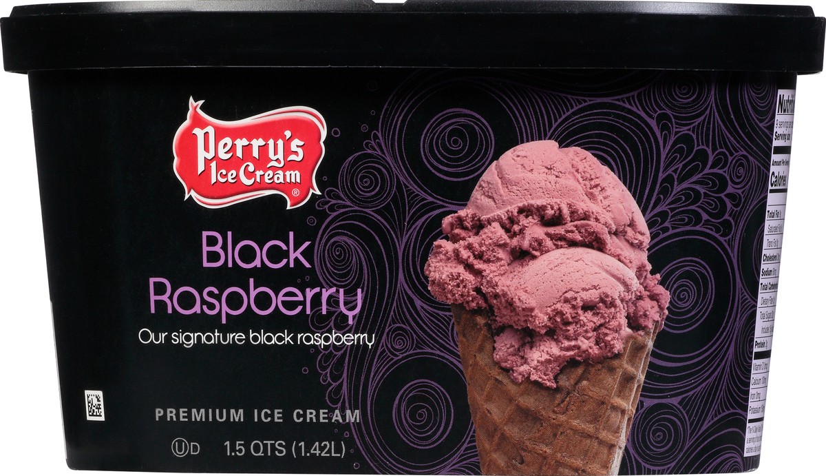 slide 9 of 9, Perry's Ice Cream Premium Black Raspberry Ice Cream 1.5 qt, 1.5 qt