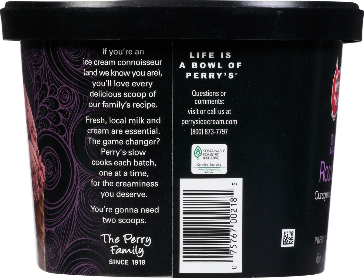 slide 7 of 9, Perry's Ice Cream Premium Black Raspberry Ice Cream 1.5 qt, 1.5 qt
