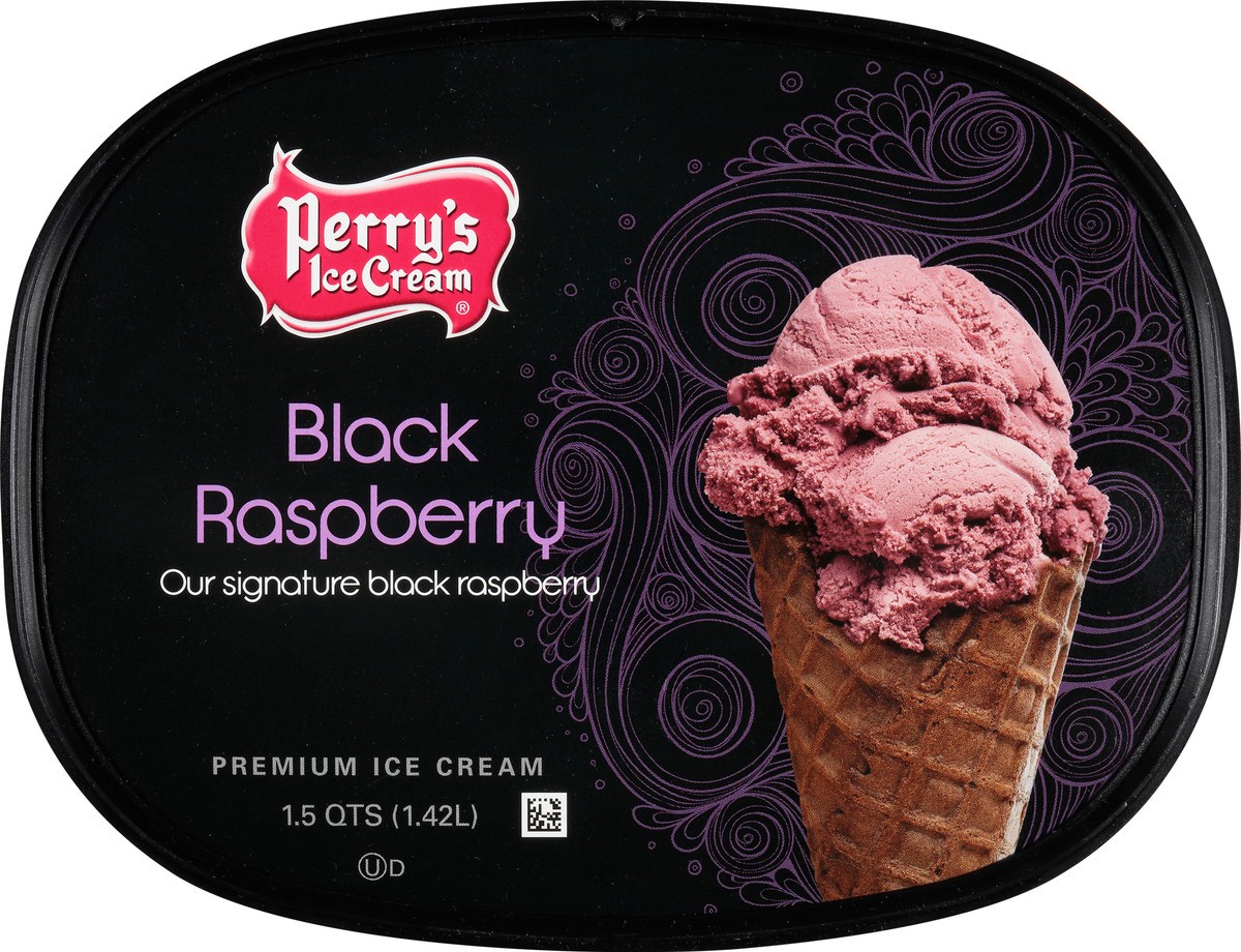 slide 6 of 9, Perry's Ice Cream Premium Black Raspberry Ice Cream 1.5 qt, 1.5 qt