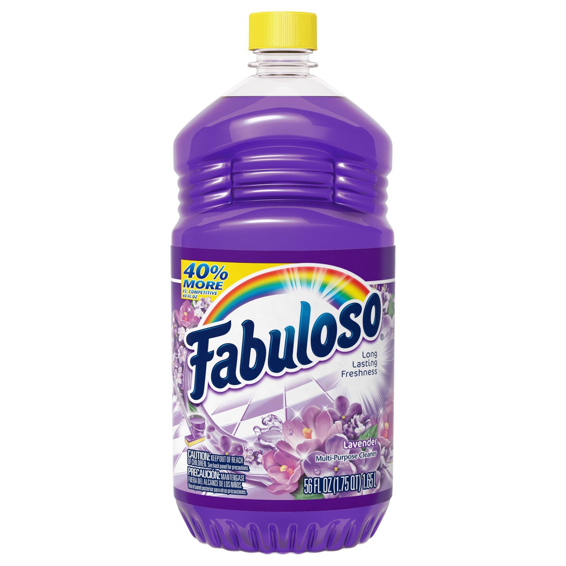 slide 1 of 4, Fabuloso Lavender Multi-Purpose Cleaner, 56 oz