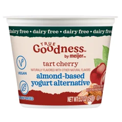 TRUE GOODNESS ALMOND MILK YOGURT CHERRY - 5.3 oz