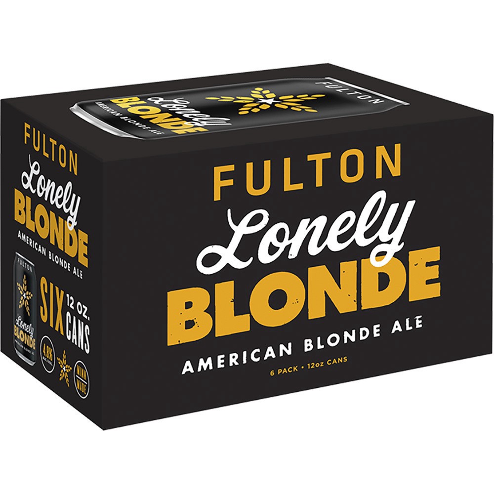 slide 1 of 1, Fulton Beer Lonely Blonde, 6 ct; 12 oz