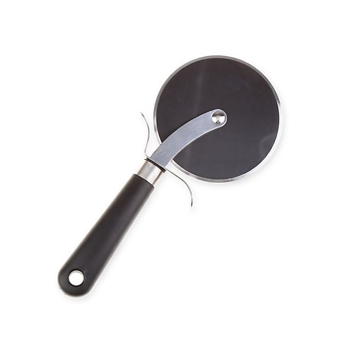 slide 1 of 2, SALT Pizza Cutter - Black, 1 ct