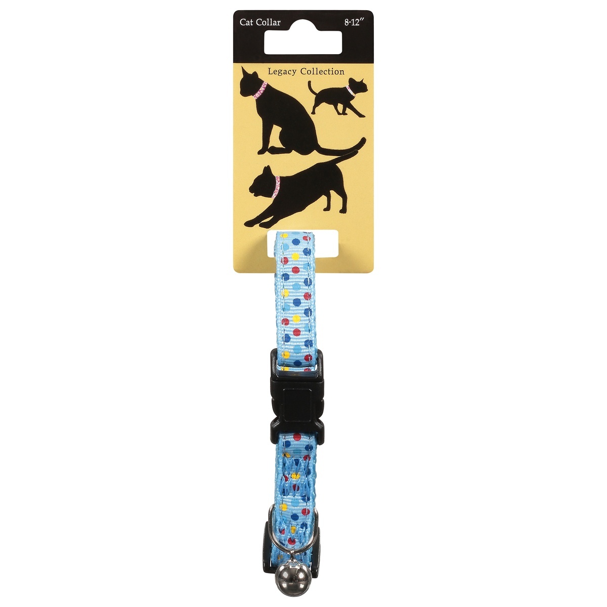 slide 1 of 1, Legacy Collection Polka Dot Cat Collar with Bell 1 ea, 1 ct