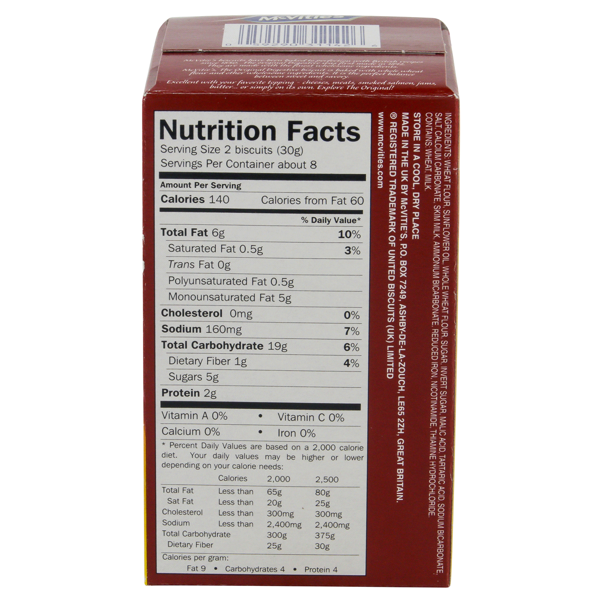 slide 2 of 6, MCVITIES Digestive Biscuits, 8.8 oz