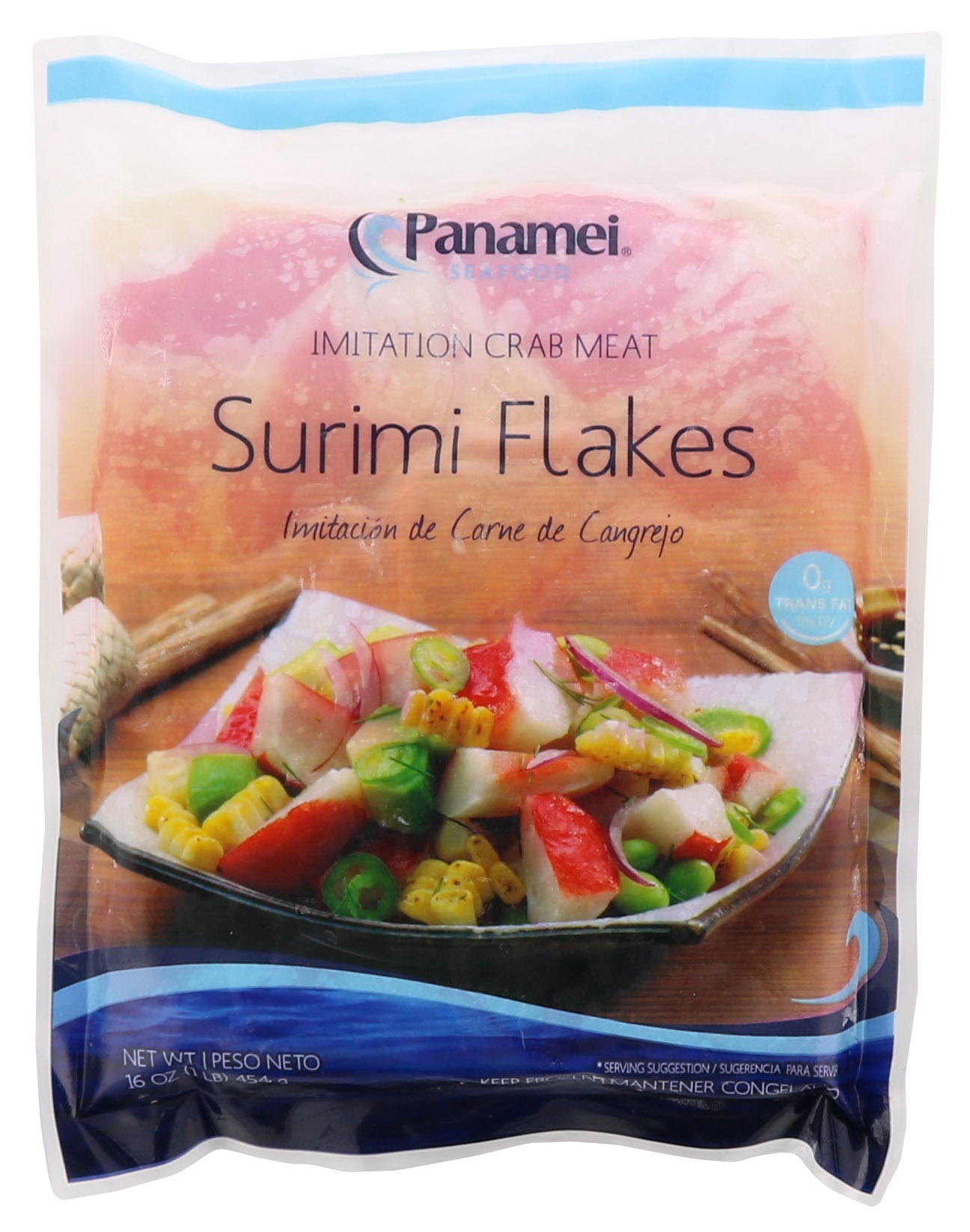 Panamei Pan Surimi Imit Crab Flakes 1 ct Shipt