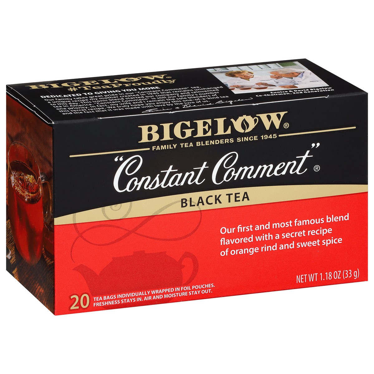slide 2 of 9, Bigelow Constant Comment Black Tea, 20 ct; 1.18 oz