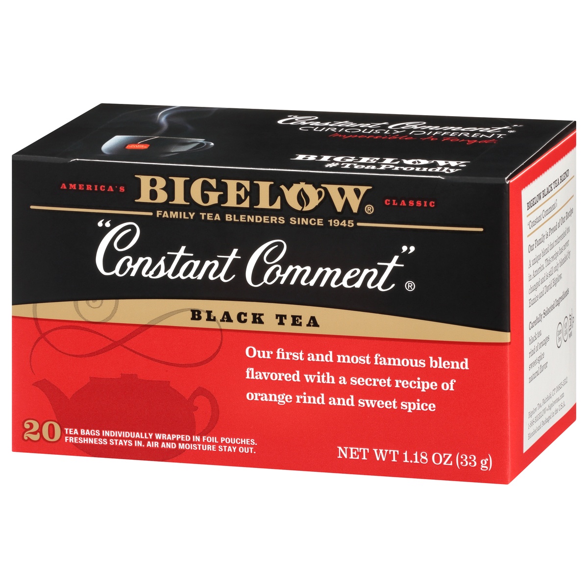 slide 3 of 9, Bigelow Constant Comment Black Tea, 20 ct