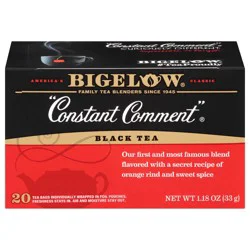 Bigelow Black Tea, Constant Comment, Tea Bags