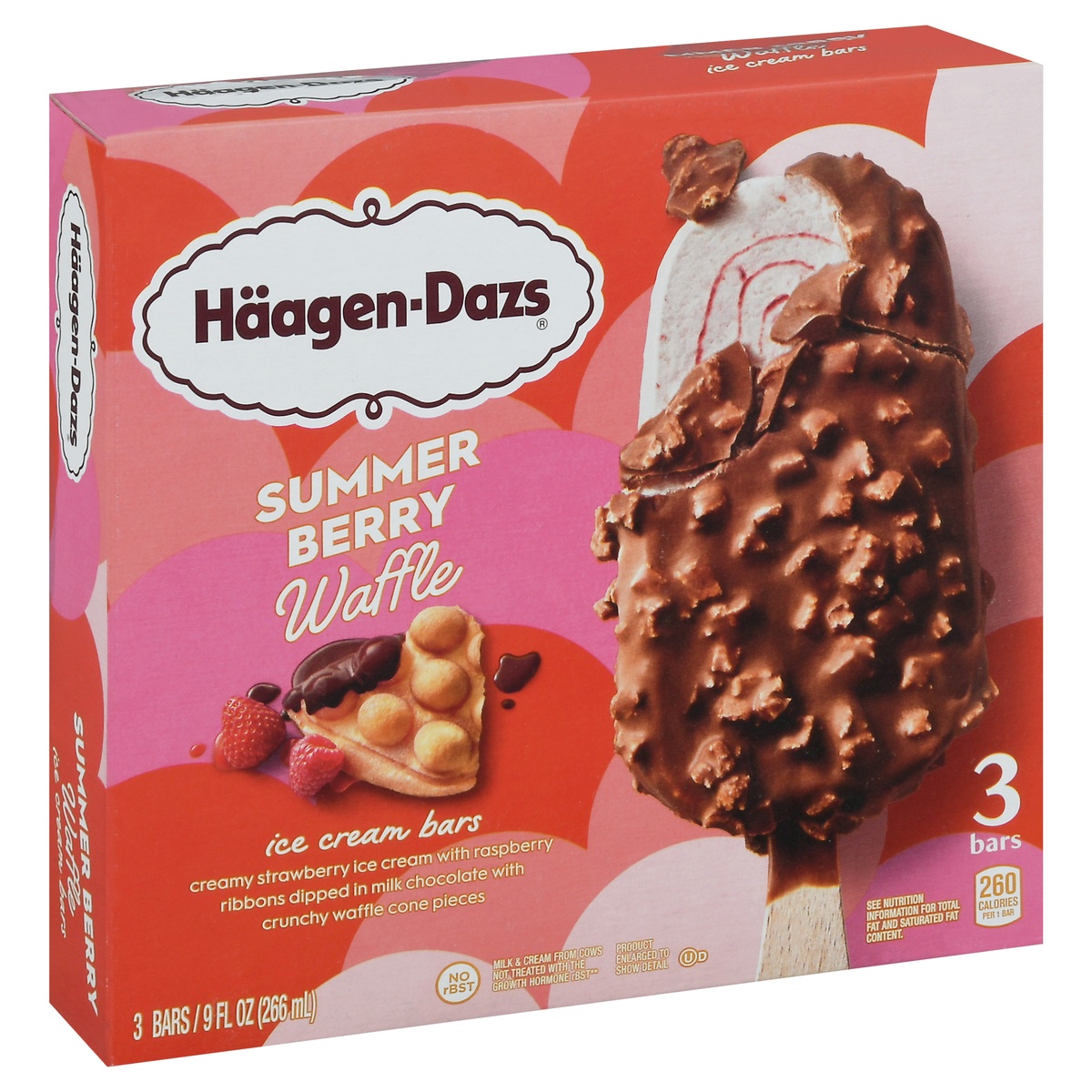 slide 5 of 10, Häagen-Dazs Ruby Cacao Ice Cream Bars, 3 ct
