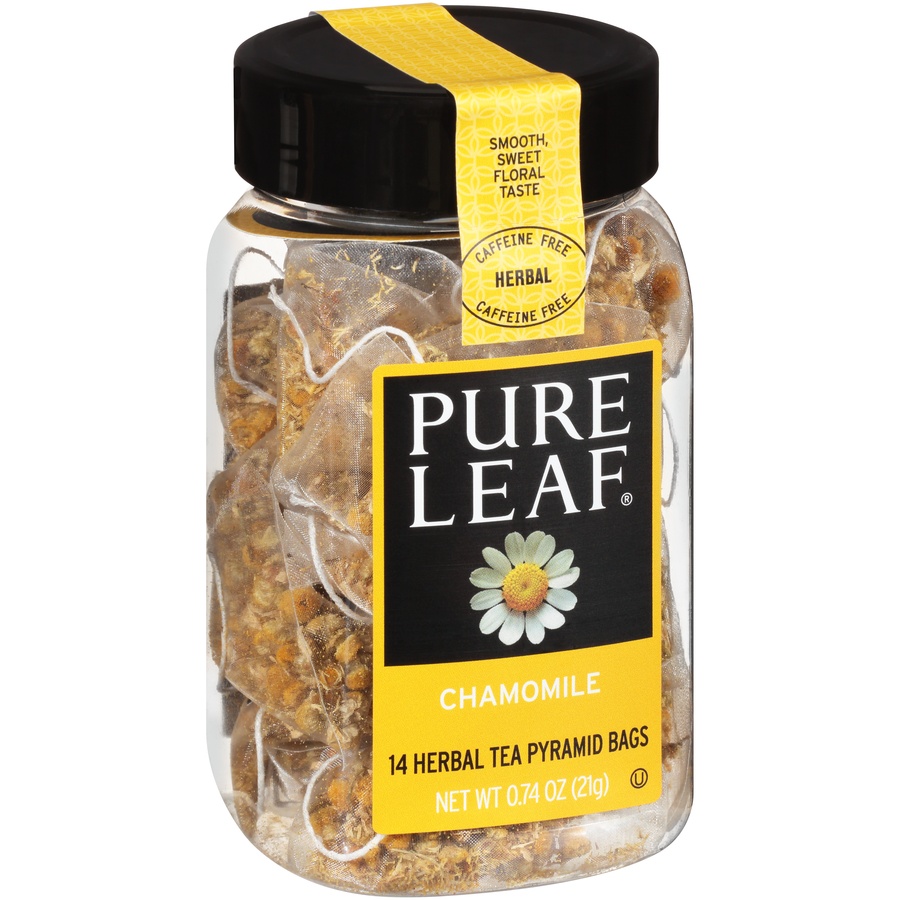 slide 2 of 7, Pure Leaf Chamomile Herbal Tea Bags, 14 ct