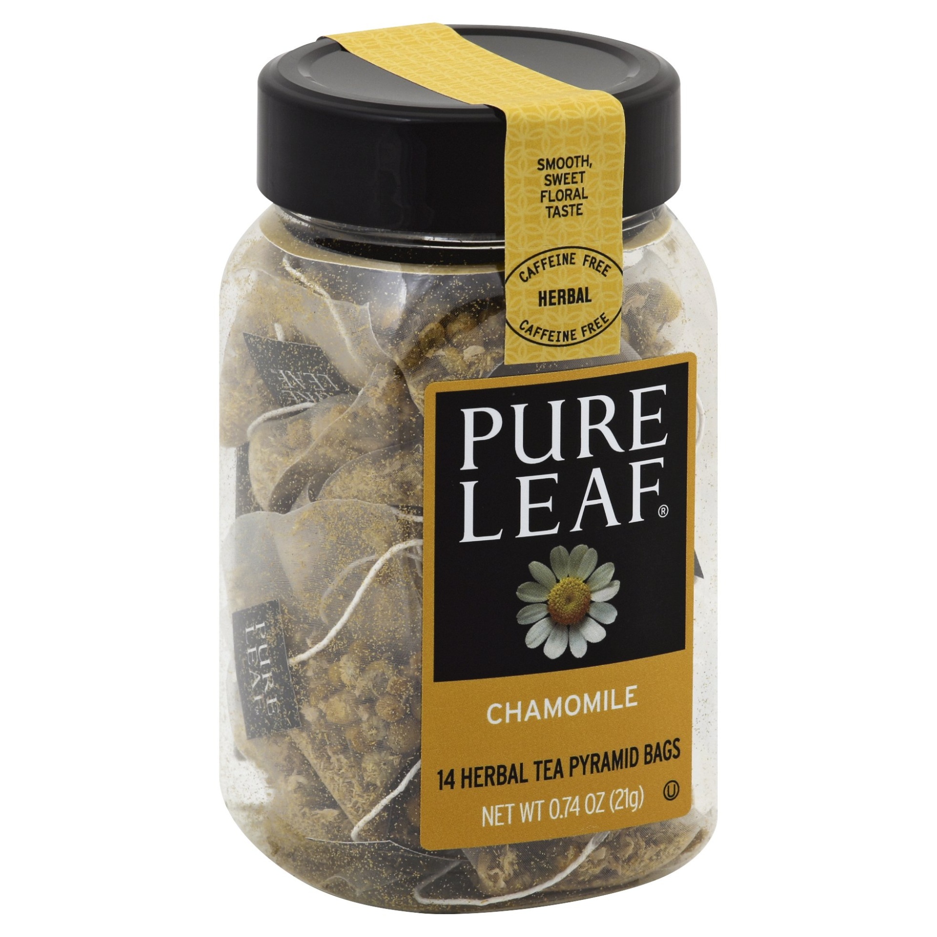 slide 1 of 7, Pure Leaf Chamomile Herbal Tea Bags, 14 ct