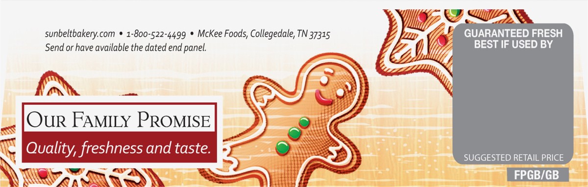 slide 3 of 12, Sunbelt Bakery Chewy Gingerbread Granola Bars 8 8 ea Box, 8 ct