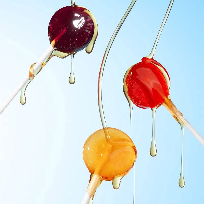 slide 4 of 5, Beekeeper's Naturals Kid's Propolis Green Apple, Strawberry + Mixed Berry with Elderberry Throat Soothing Pops 15 Each, 15 ct