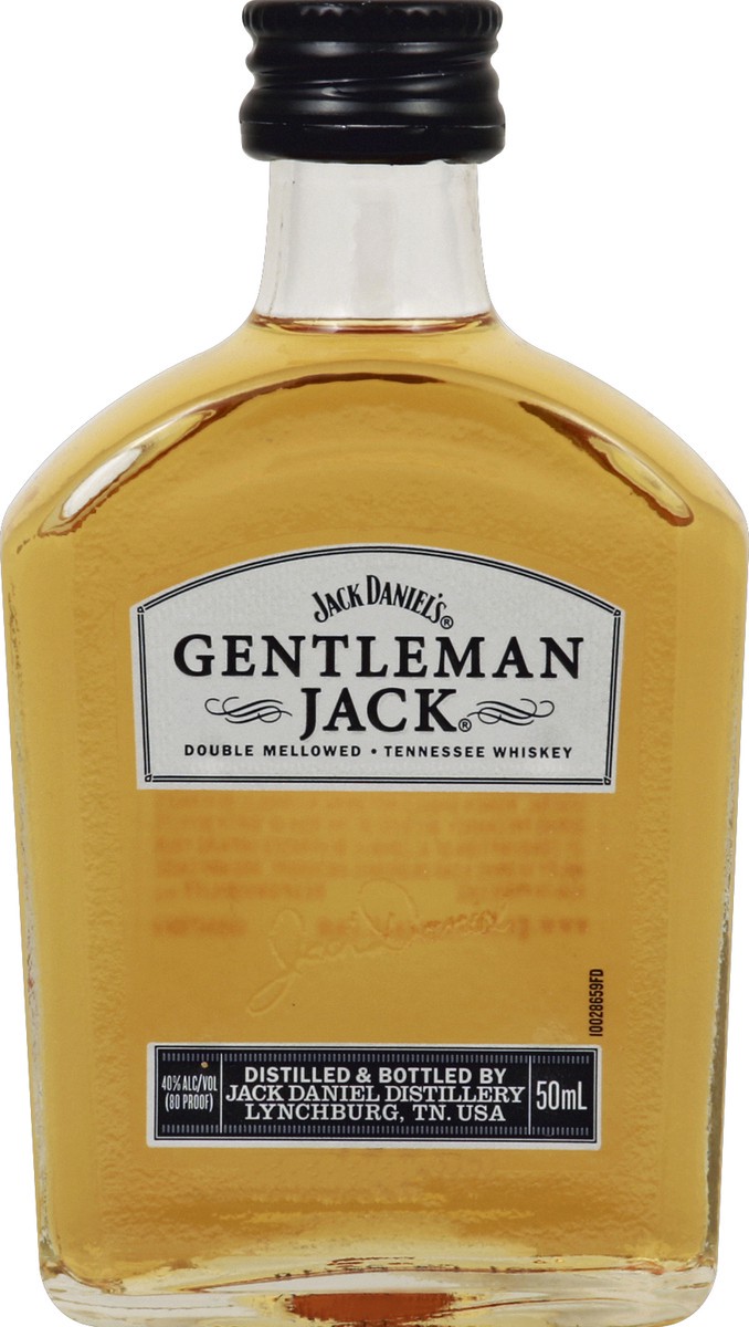 slide 5 of 7, Jack Daniel's Gentleman Jack Tennessee Whiskey Bottle, 50 ml