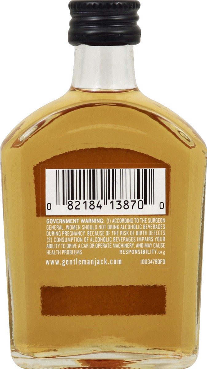 slide 6 of 7, Jack Daniel's Gentleman Jack Tennessee Whiskey Bottle, 50 ml