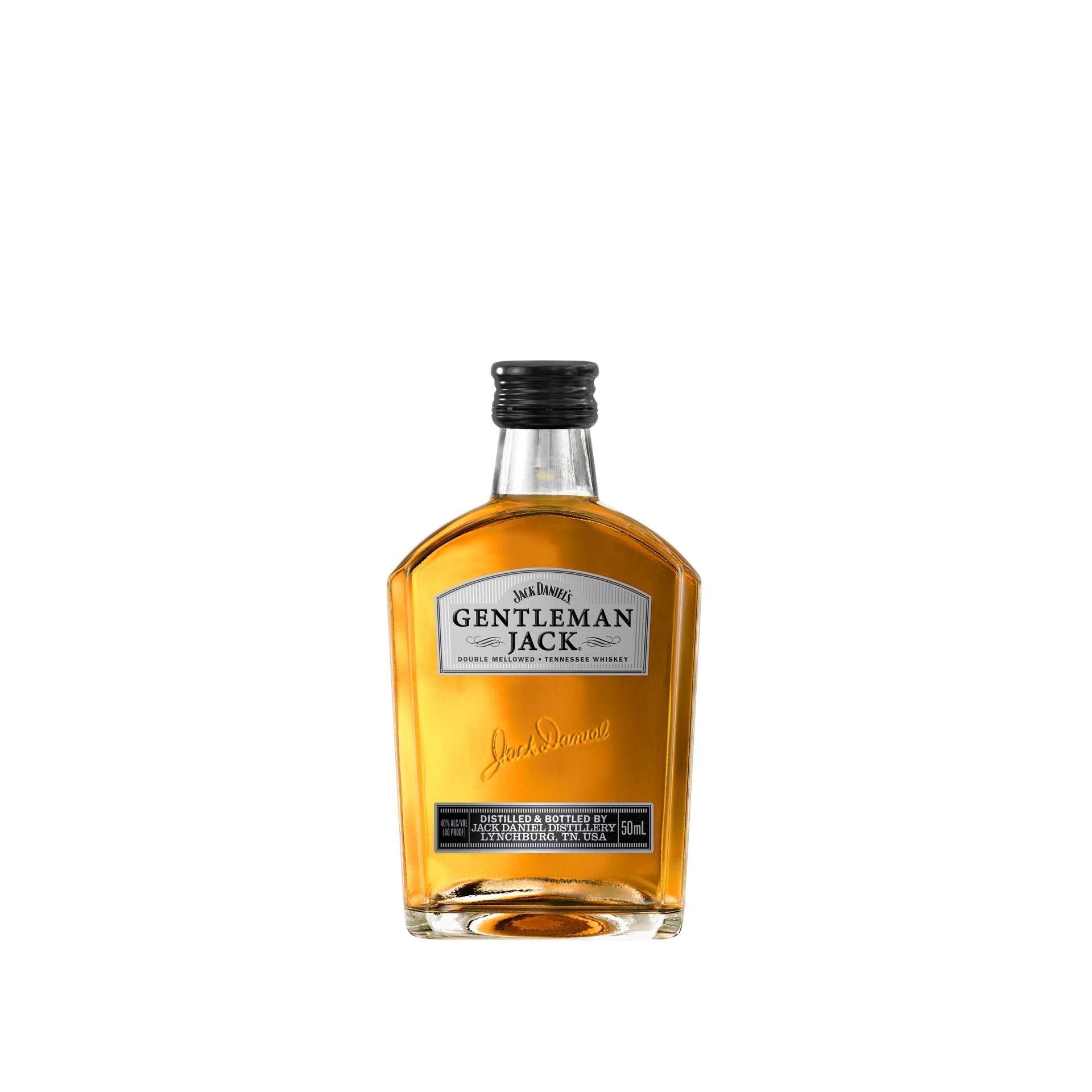 slide 1 of 7, Jack Daniel's Gentleman Jack Tennessee Whiskey Bottle, 50 ml