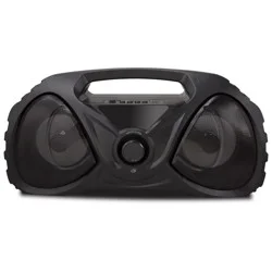 iLive Portable Bluetooth Boombox - Black