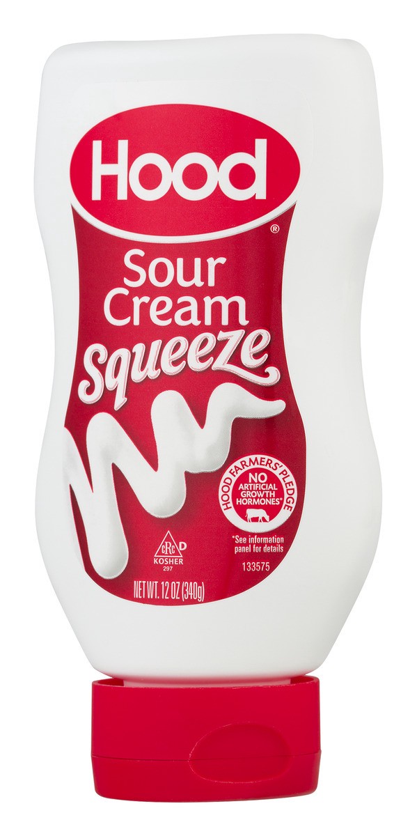 slide 8 of 11, Hood Sour Cream Squeeze, 12 oz, 12 oz