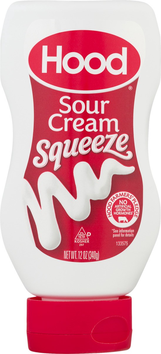 slide 11 of 11, Hood Sour Cream Squeeze, 12 oz, 12 oz