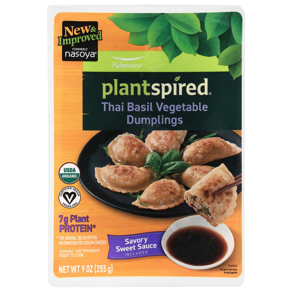 slide 1 of 9, Pulmuone Plantspired Thai Basil Vegetable Dumplings 9 oz, 9 oz